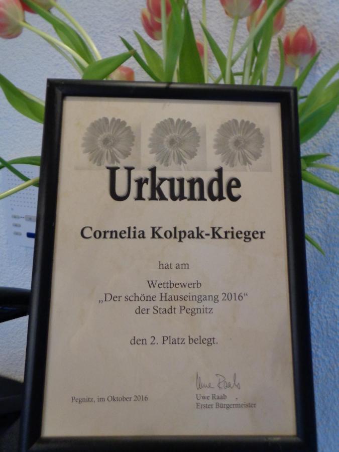 Cornelia Kolpak-Krieger Apartment Pegnitz Exterior photo